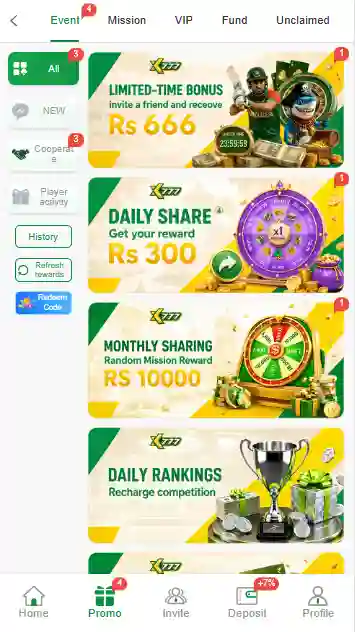 XK777 Game Login