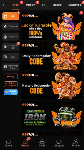 999Ha Game Login
