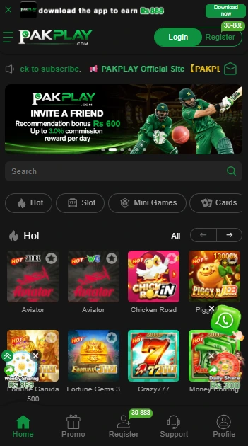 PAK Play Game